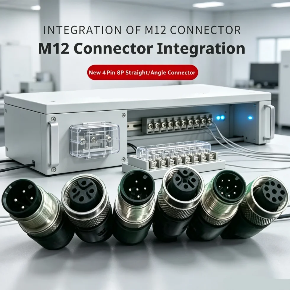 M12 Connector Cable 4 5 8 12 Pin IP67 Waterproof M12 Sensor Cable Male Female Straight Angled