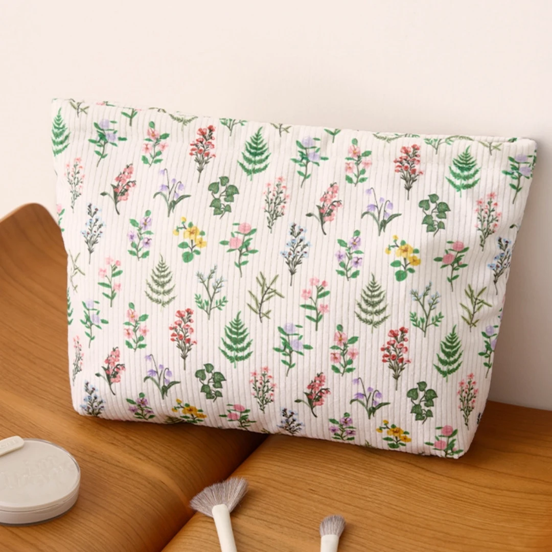 

Makeup Storage Bag Lightweight Travel Makeup Case Ladies Handheld Makeup Bag Vintage-Inspired For Purse Gift For Women