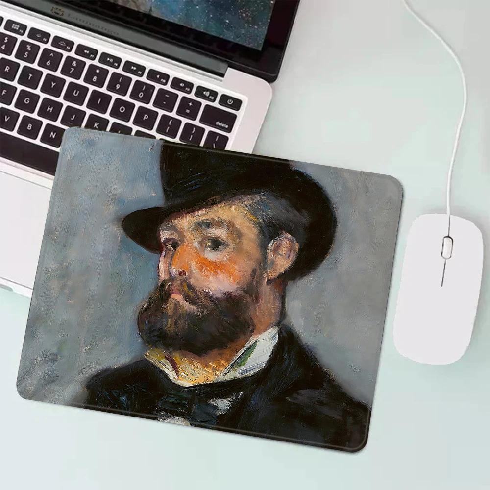 Claude Monet Van Gogh Gaming Mouse Pad XS Small Mousepad For PC Gamer Desktop Decoration Office Mouse Mat Deskmat Rug