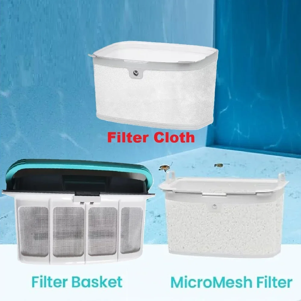 Hochwertiges Scuba X1 Ultra-Fein-Filtertuch und Filterkorb für Aiper Scuba X1/Scuba X1 Pro Roboter-Poolreiniger – Detail 1