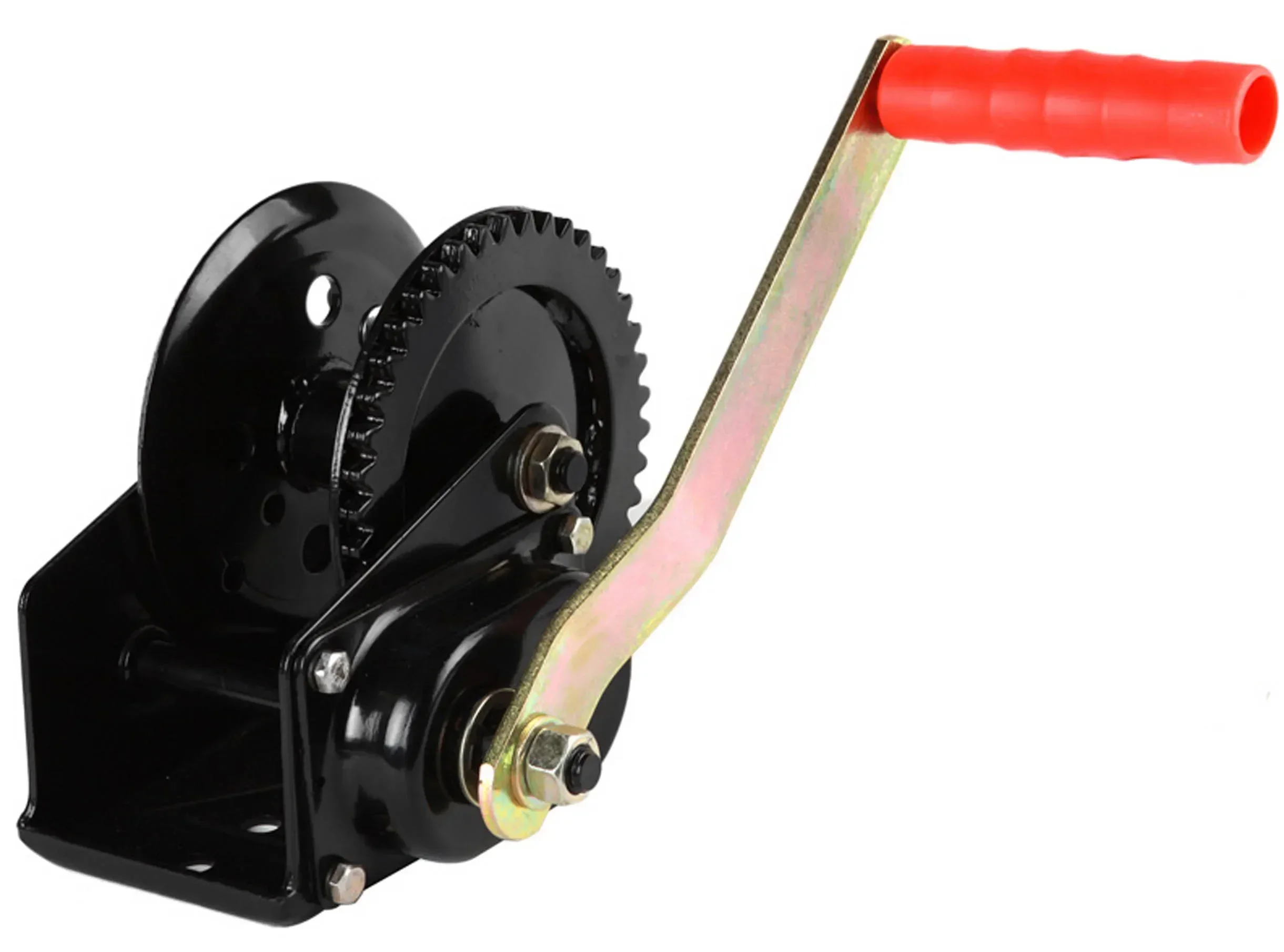 Heiße verkäufe 600LBS Hand Winde Puller Hebe Winde Draht Seil Hand Winde Kleine Benutzerdefinierte Farbe