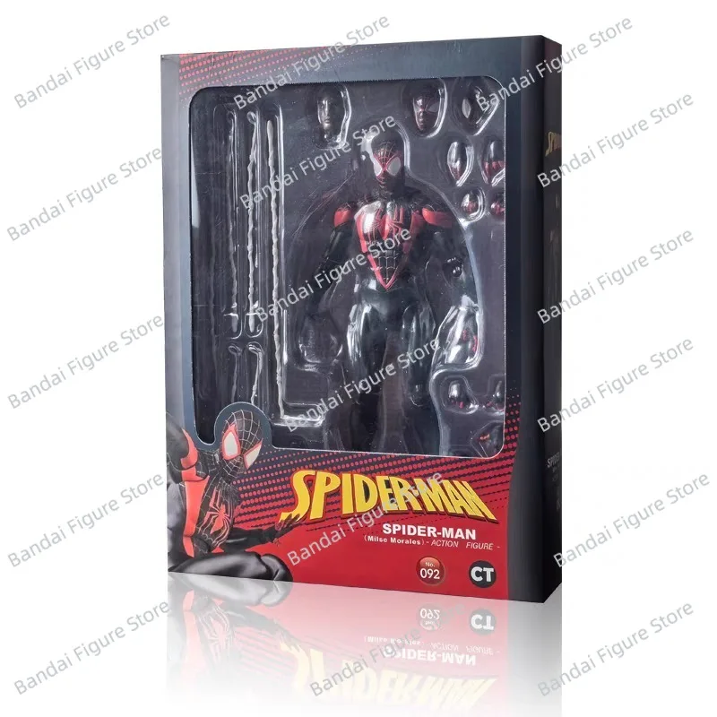 En Stock CT jouets Spider Man KO NO.092 SHF Spider Man Miles Milse Animation figurine jouet cadeau modèle Collection passe-temps