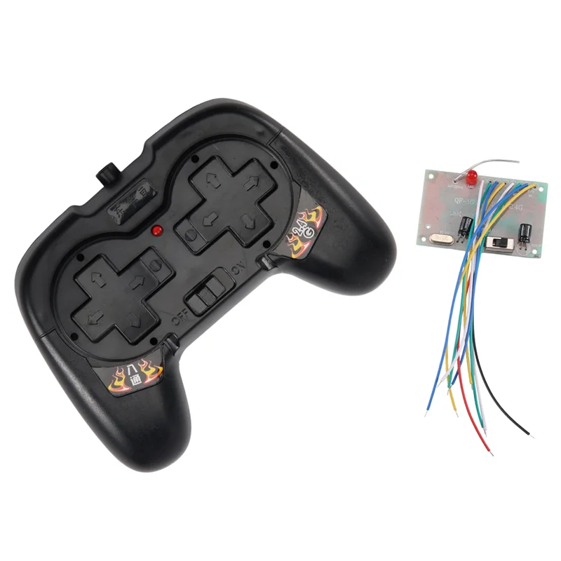 B87B-8CH 2.4G اللاسلكية RC وحدة التحكم عن بعد استقبال الارسال 4-6 فولت 50 متر عدة أجزاء التحكم عن بعد