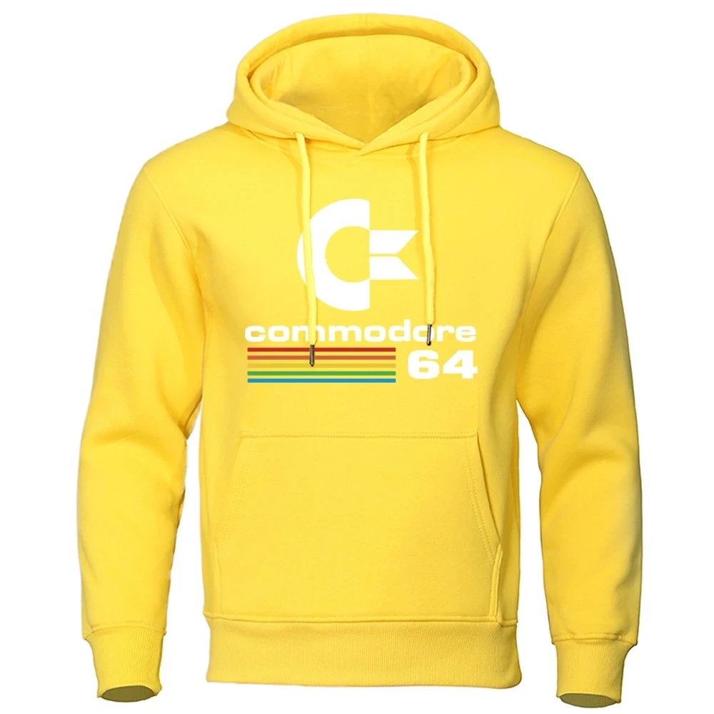 Comfortable Men Tracksuit Autumn Winter Male Hoodie Sweatshirts Commodore 64 Cool Clothing Long sleeve Hoodies Street Hooded