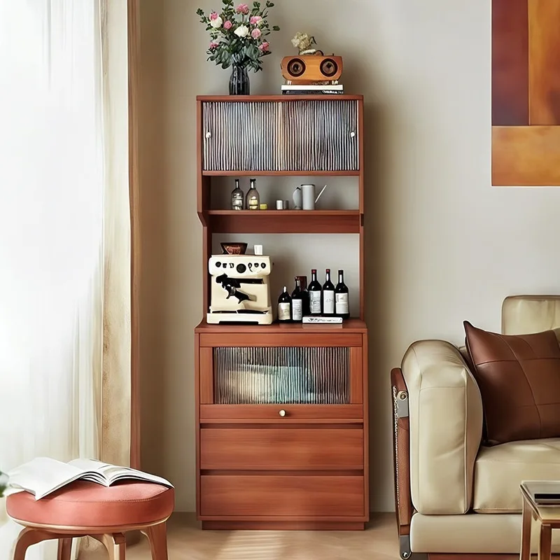 

Пристенный буфет для столовой с интегрированной тумбой для хранения, новая система хранения.