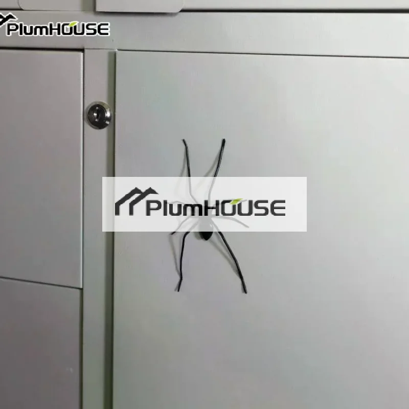 1Pcs Funny Prank Horror Magnetic Decor Big Spider Fridge Magnet For Kitchen Whiteboard And Locker Multi-Scene Decoration