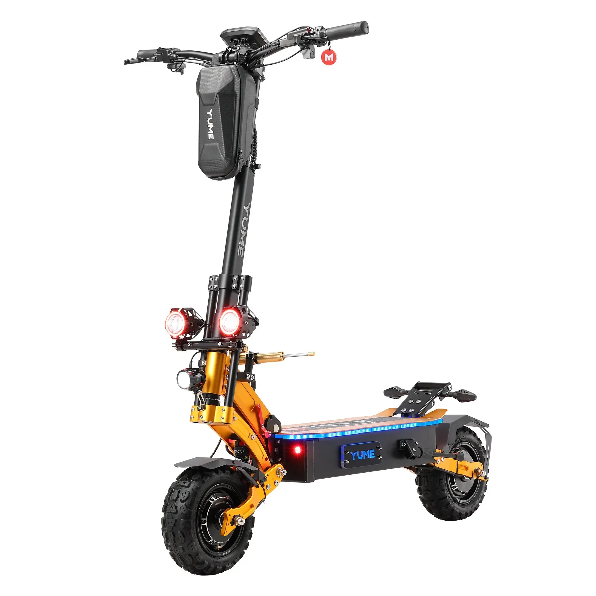 EU YUME X11+ Electric Scooter 6000W 60V 27Ah Battery Dual Motors 11inch Tires 90KM Max Mileage 150KG Max Speed 95km/h E-Scooter