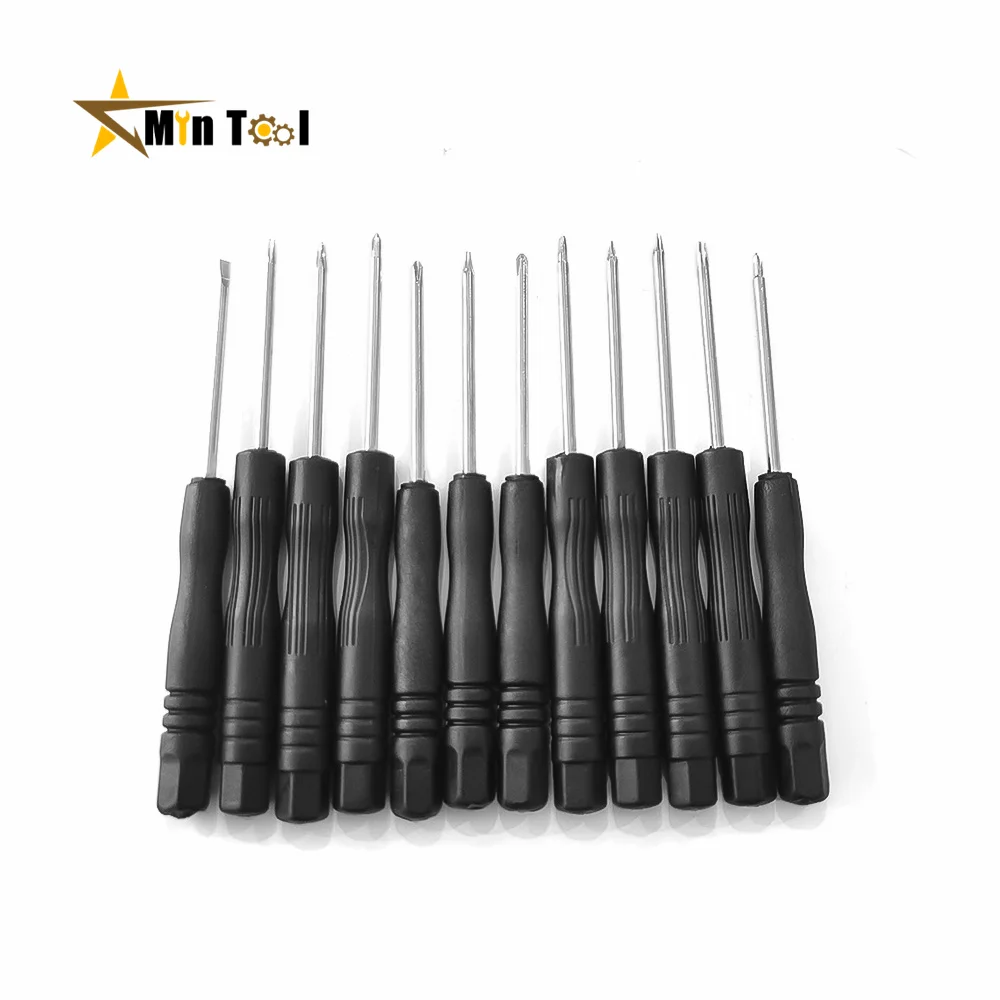 12pcs Cross Screwdriver 2mm Screwdriver Mobile Phone Disassembly Screw Batch Screw Driver Hand Tool Set Accessories