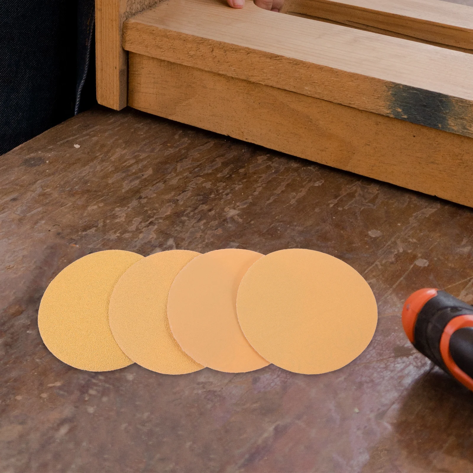 

40pcs Sandpaper Discs 80 120 220 400 Grit 3 Inch Self Adhesive for DA Sander Car Wood Metal Polishing Pad Set