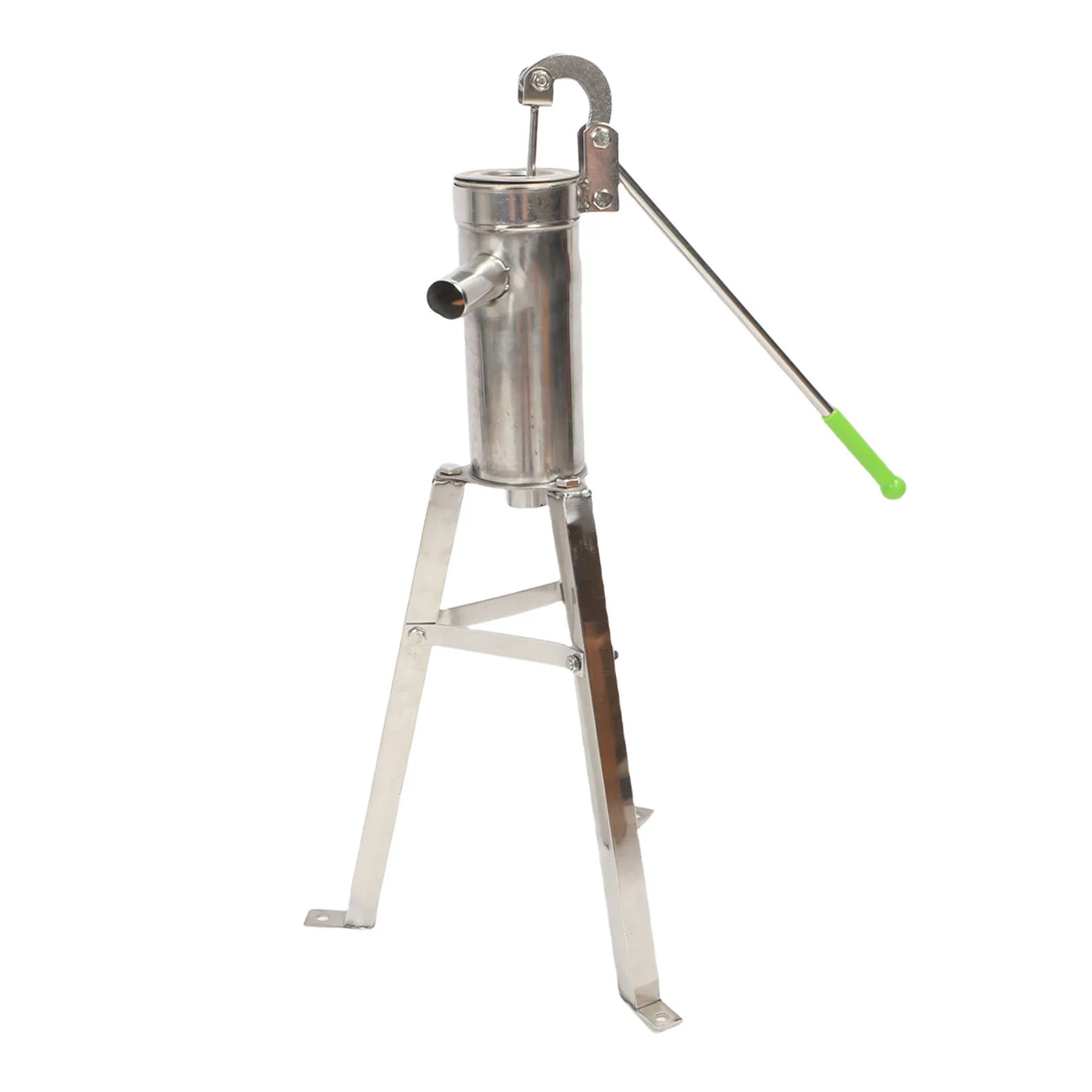 Hand Shake Well Pump Manual Well Pump with Stand Stainless Steel Hand Shake  for Home Garden Courtyard 8M Suction Lift