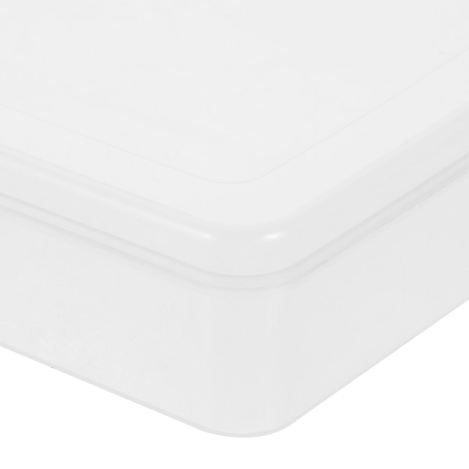 

12pcs Plastic Storage Box Transparent Rectangular Containers Craft Organizer Tool Hinged Lid Small Item Hardware Fitting Holder