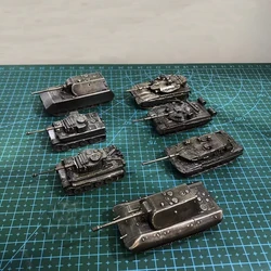 1PCS E100 Mk3 T-90 M2A2 1/144 Mini Tank Mould All Metal with Weight Sense Multi Model Simulation Toys Panzer for Adult Hobby