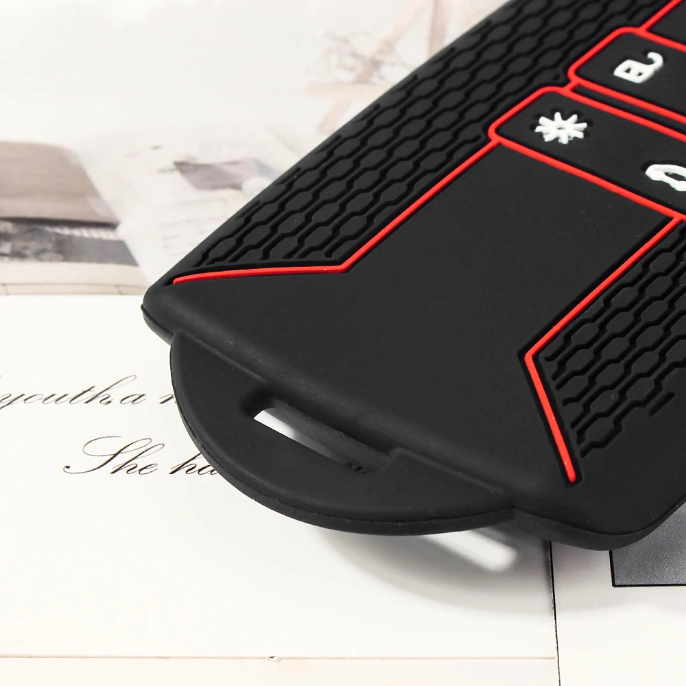 KEYYOU for Renault Captur Megane Talisman Espace Clio Zoe Koleos Scenic 4 Arkana Dacia Sandero Card Silicone Car Key Case
