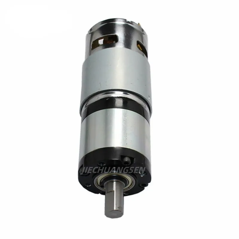 Imagem -03 - High Torque dc Gear Motor Caixa de Engrenagem Planetária Ventilador Secador de Cabelo Motor Esteira 42gp 775 12v 24v 42 mm