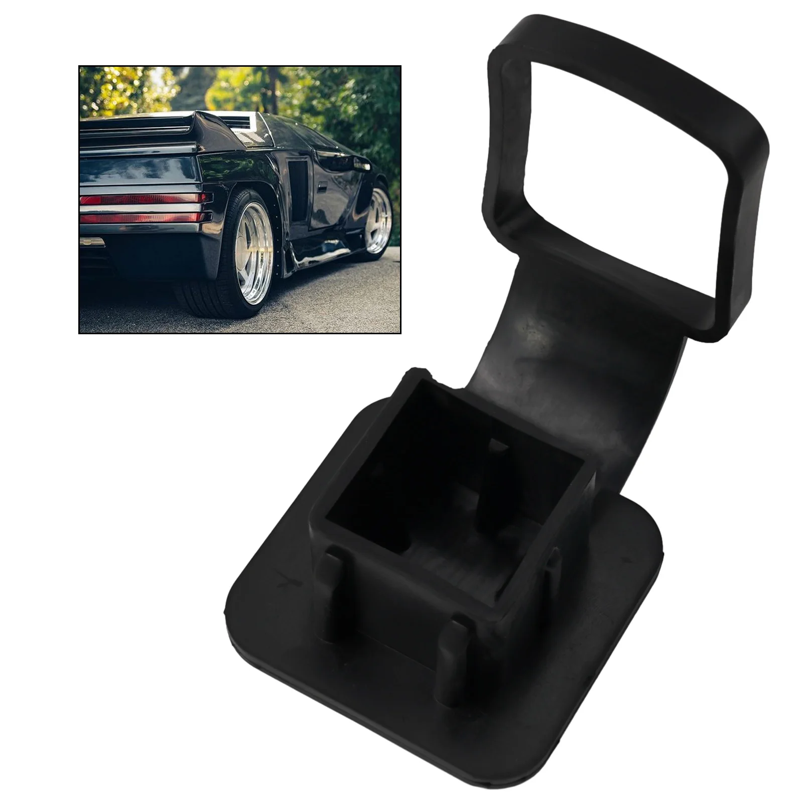 

1PCS Trailer Hitch Cover 2 Inch Rubber Hook Tube Cap Car Plug Cover Dustproof Protector For Towing Hitch Receivers Trailer Hook