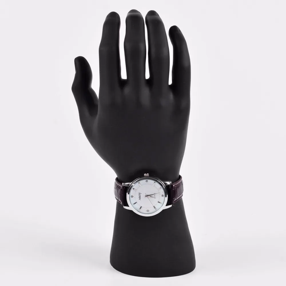 

High quality black plastic Realistic male mannequin hand for watch/gloves display manikin hands