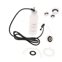 Brand New And High Quality General Pneumatic Brake Fluid Bleeder w/4 Master Cylinder Metal Adapters 90-120 PSI