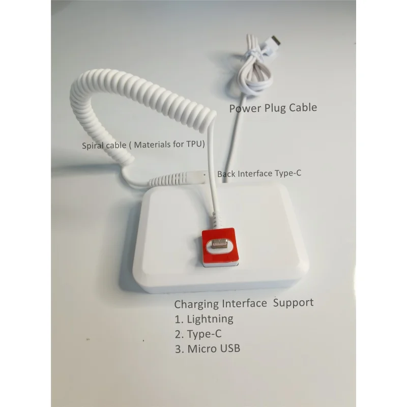 Oortelefoon Anti Diefstal Display Stand Hoofdtelefoon Alarm Houder Met Oplaadbare