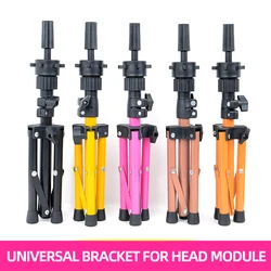 Wig Stand Tripod, for Hairdressers to Practice Display with Mannequins Beauty Dolls Training Head Adjustable Metal Stand