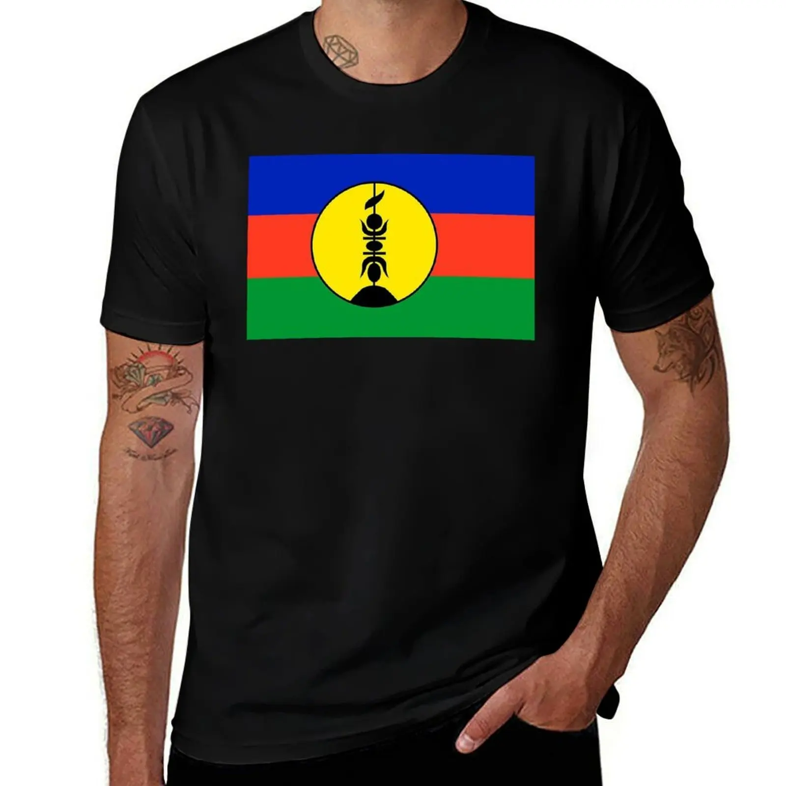 

Kanaky T-Shirt tops cotton graphic tees vintage clothes customizeds mens t shirt