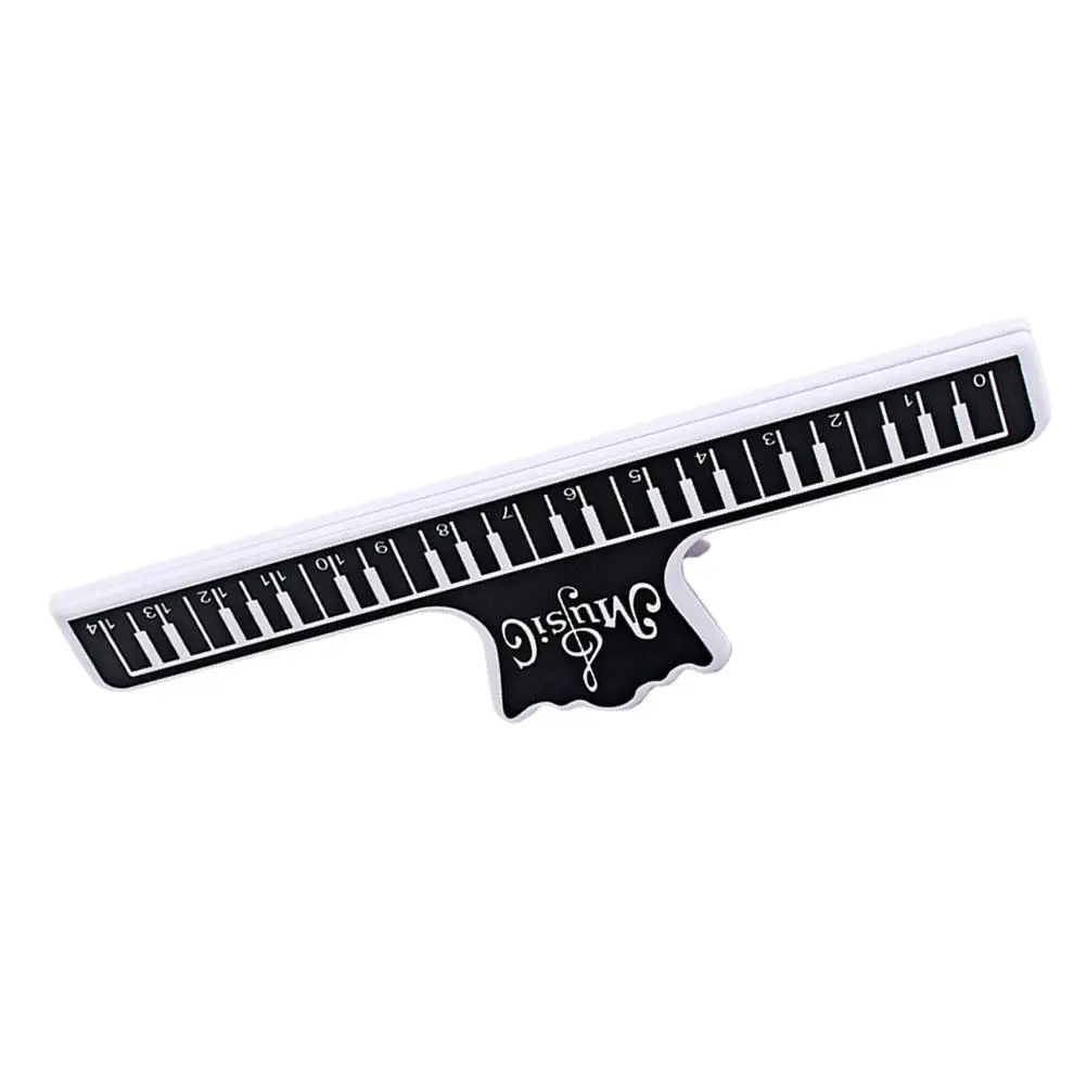 

2Pcs Music Piano Note Piano Note Clip Book Holder Music Book Clamp Black Clamp Sturdy Tool Guitar Parts Accessories