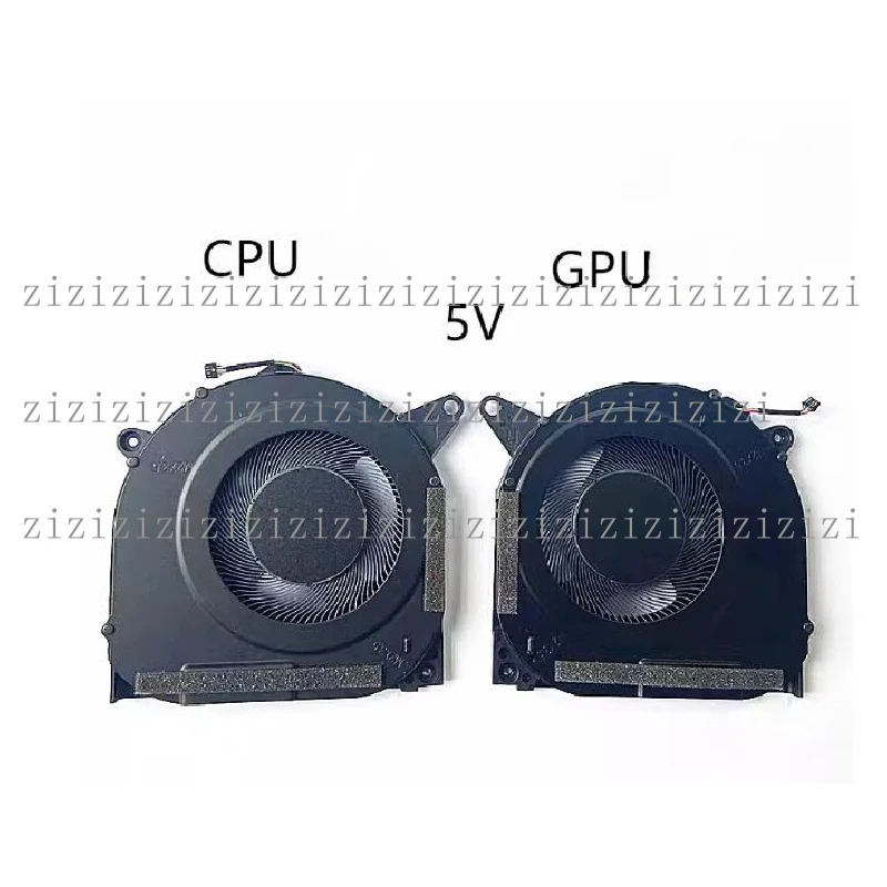 Ventilador de CPU e GPU para Laptop Lenovo Legion S7-15ACH6, Radiador de Resfriamento 5F10S13971 5F10S13972 DFSCL12E16486L FNR5 FNR6 12V 5V