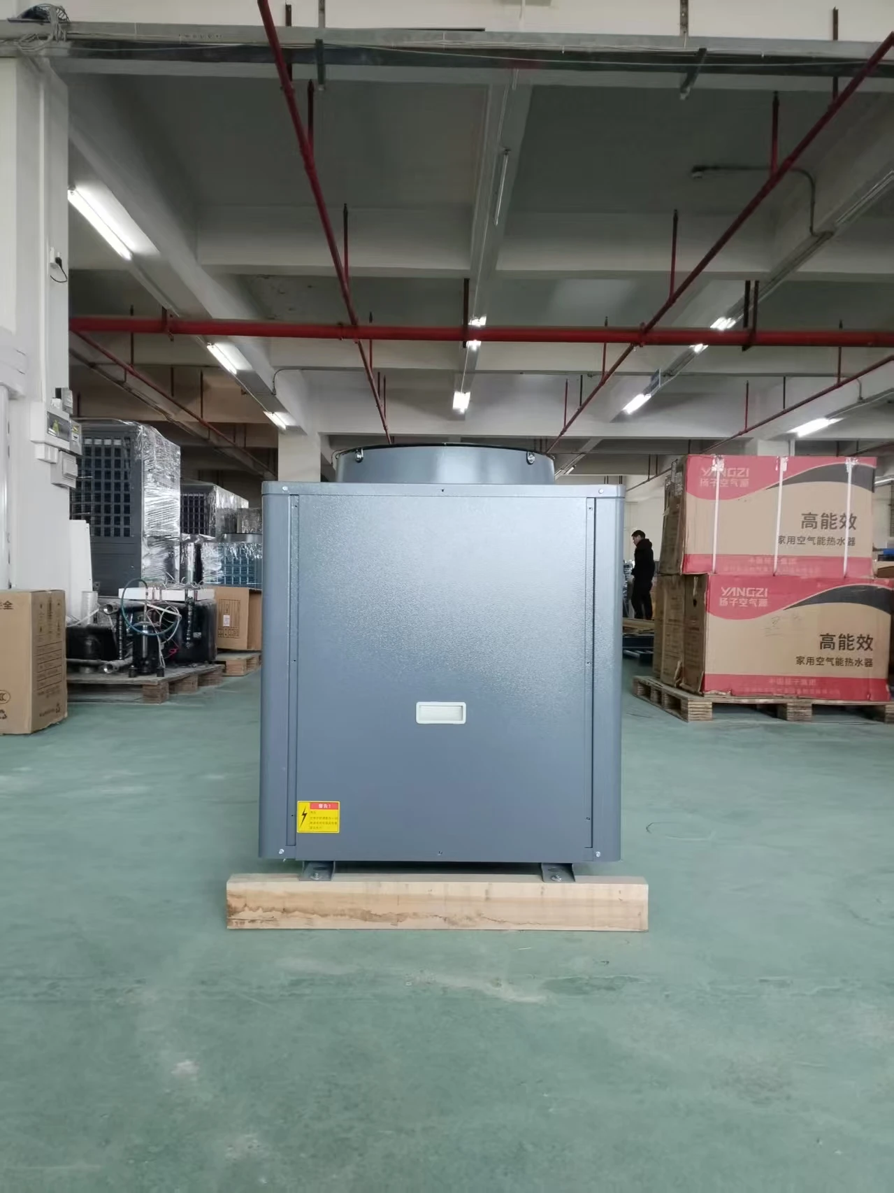 Produttore industriale Pompa di calore con sorgente d'aria monoblocca ad acqua ad aria ad alta temperatura