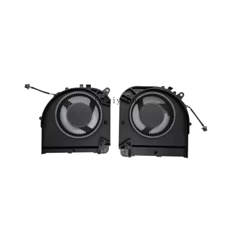 Laptop CPU GPU Cooling Fan DC12V 0.6A 4-Pin for Gigabyte Aorus 15 BSF 9MF X5LF RTX 4070