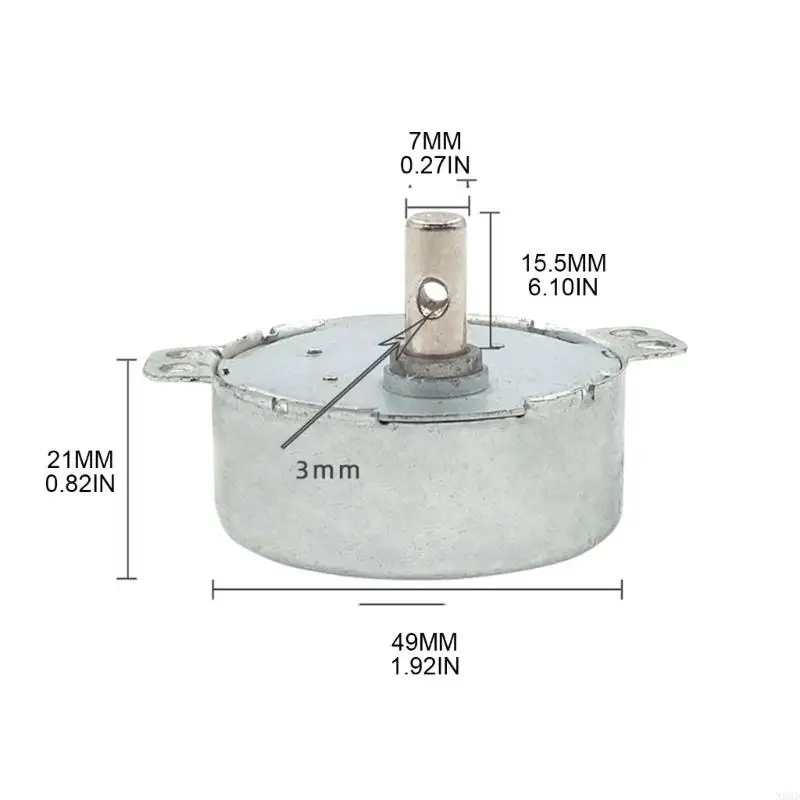 Motor synchrone 49ktyz pour le projet bricolage, 2,5 / 5/10/15/20 / 30rpm, 220V, 4W N58D