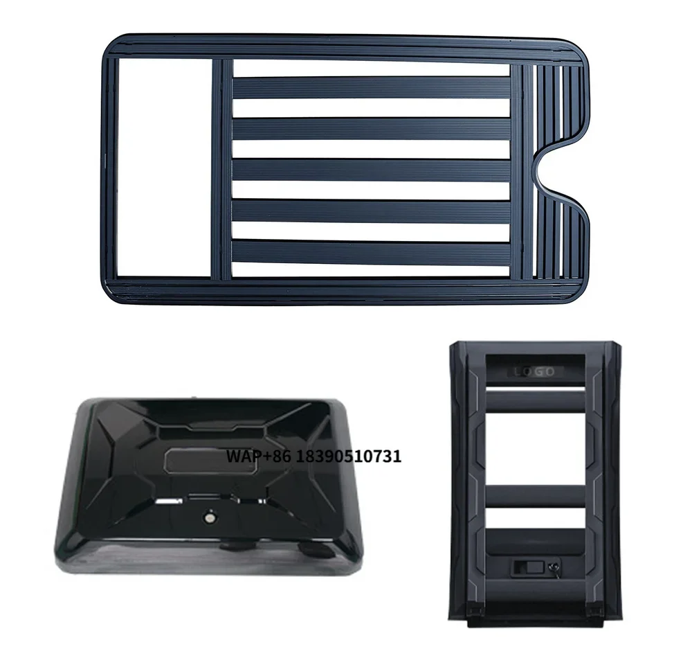 

Exterior Modification Body Kits Roof Climbing Ladder Roof Rack For Chery ICar 03 Body Kits With Side Backpack Decoration