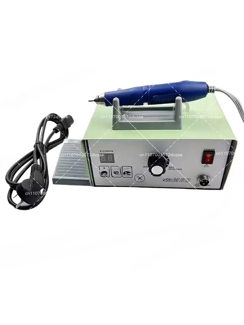 High-Speed 70000-90000RPM Brushless Motor Micromotor Polishing Machine with Handpiece for Jewellery Engraving