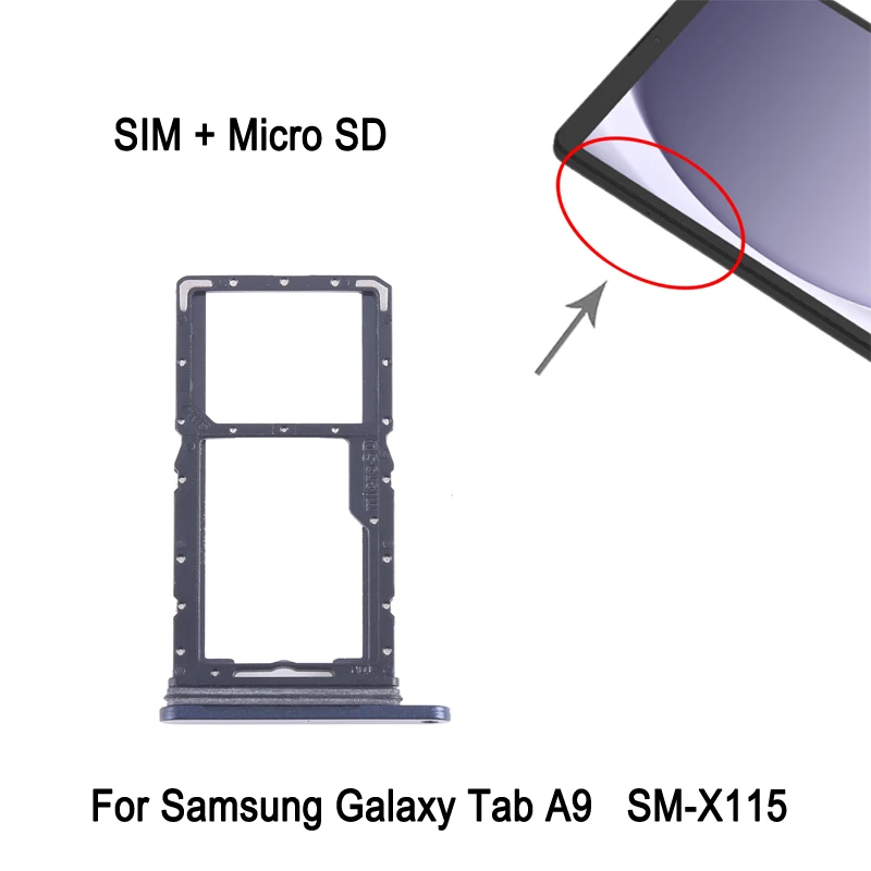 

Лоток для SIM + Micro SD карт для Samsung Galaxy Tab A9