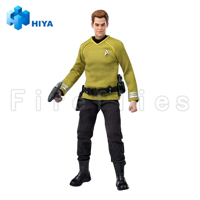 [Pre-Order] 1/12 HIYA 6 inch Action Figure Prachtige Super Serie STAR TREK 2009 Kirk Anime Model Speelgoed gratis Verzending