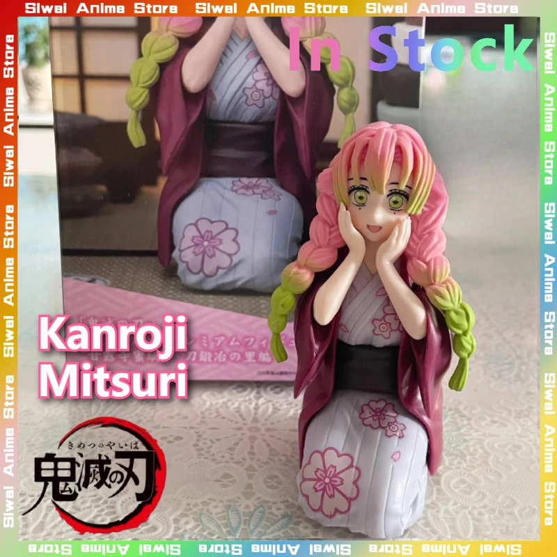 

SEGA Demon Slayer Kanroji Mitsuri Swordsmith Village Arc Фигурка Статуя Love Hashira 10 см ПВХ Аниме Модель Коллекционные Игрушки Подарки