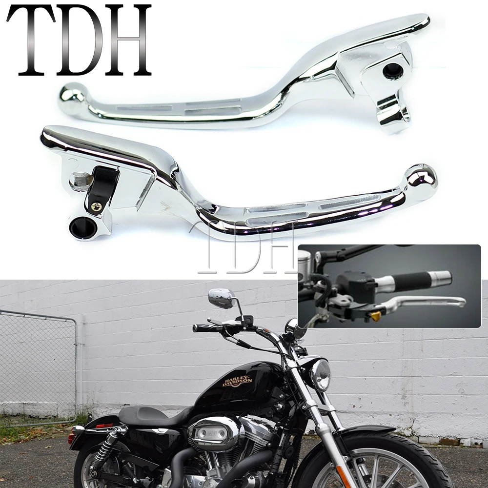 Motorbike Brake Clutch Levers for Harley FXS FXSB FXDF FXDL FXDB FXD FXDC FLD FXDWG FLHTC FLHT FLS FLHRS FXSTC XL 883 1200 FLTCU