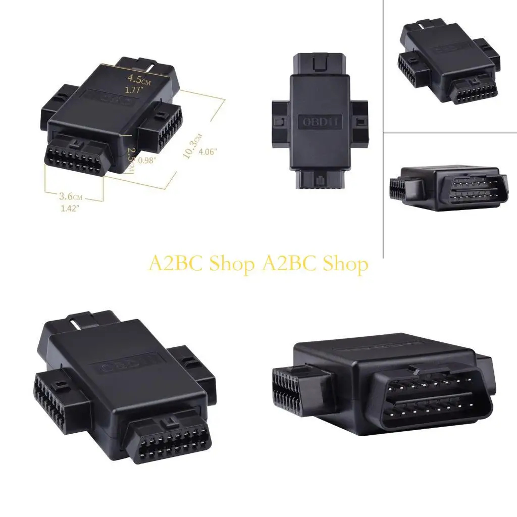 

A2BC Adapter Auto Diagnostic Tool Auto obd2 16 -контактный мужской разъем Диагностика разъема диагностики диагностики