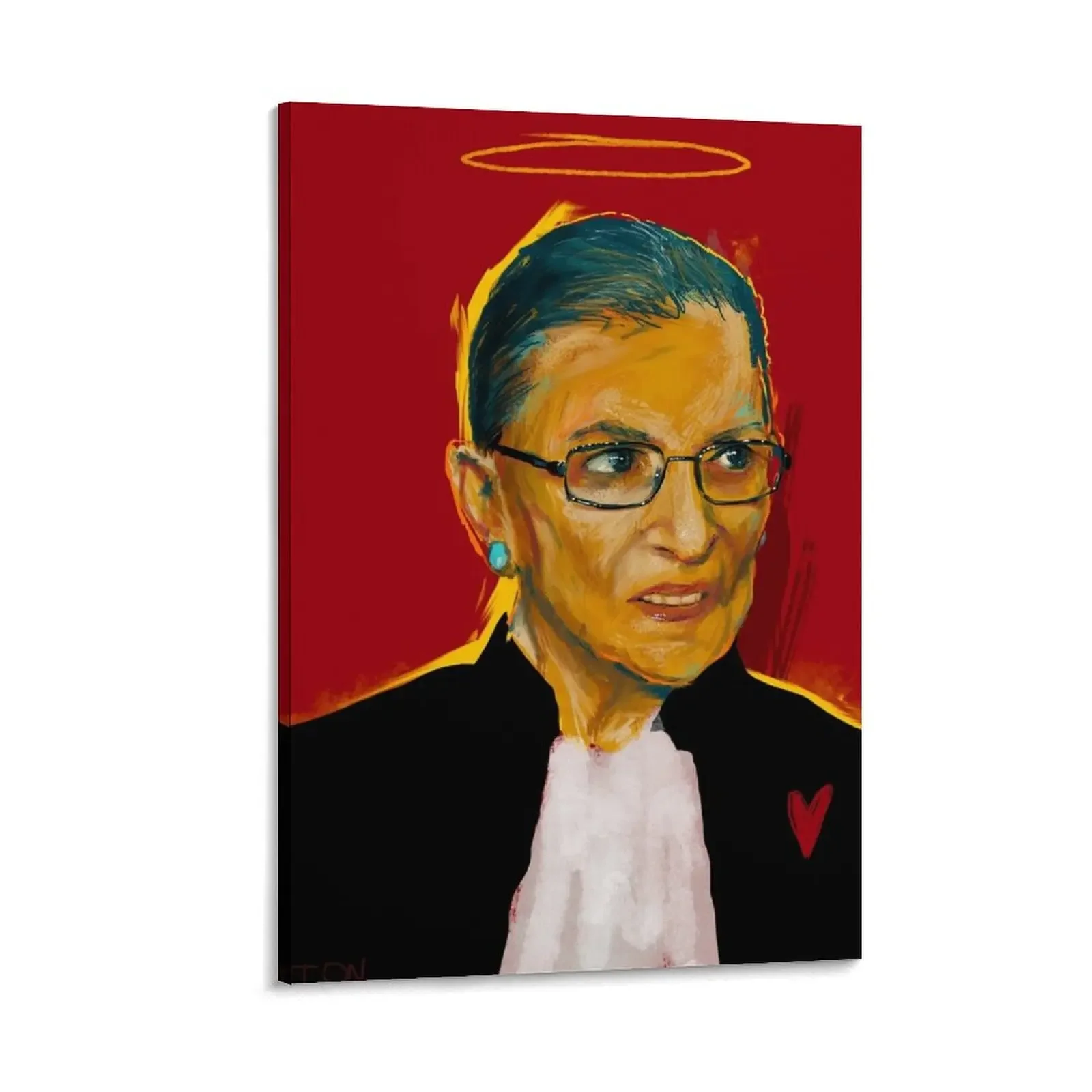 

A loving tribute to RBG Canvas Painting wall decor house decorations decorative items for home bedrooms decorations