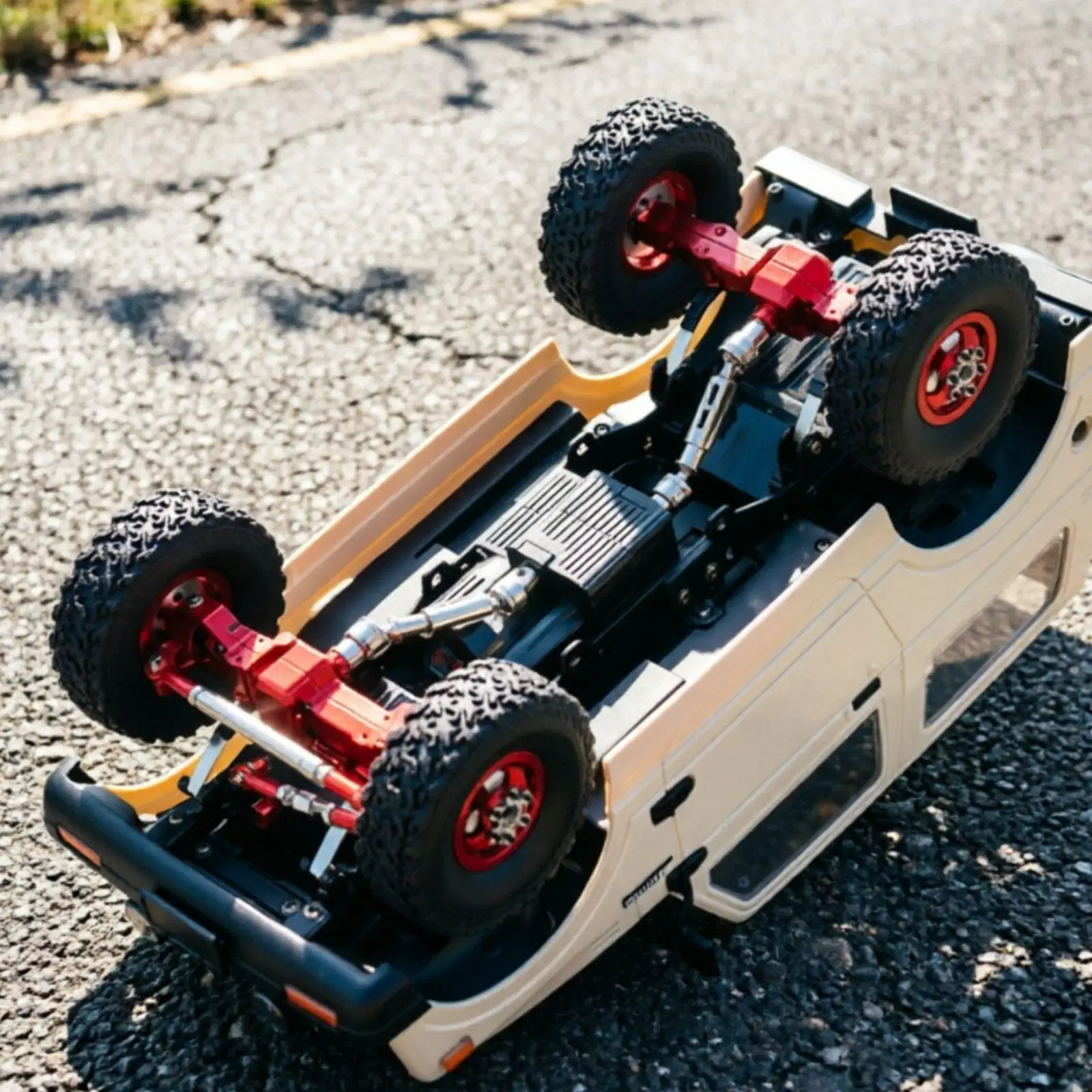 RC Crawler Axle Drive Shaft Kit Heavy Duty RC Car Front Rear Axle Set for