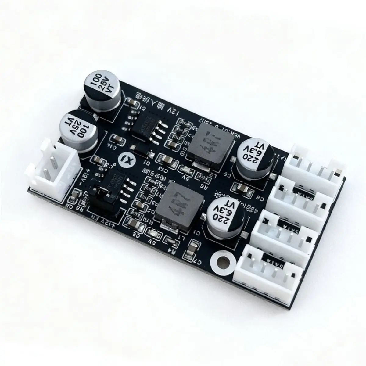 12V Source for HDD SSD for Psu 12vDC to for SATA 4pin Mini Computer Mini PC Hard Disk External Power Module