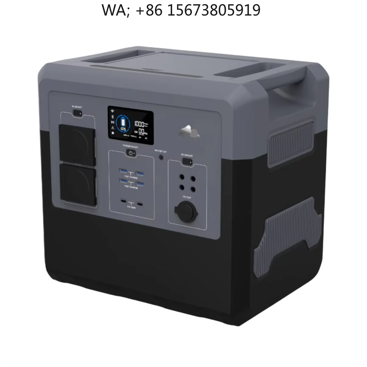 

Custom OEM ODM Customizable Solar Generator 1500W-5000W LiFePO4 Power Station Portable Outdoor Backup Power