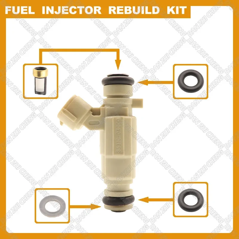 

Fuel Injectors Seals O-Ring Repair Filters for 35310-04000 For Hyundai i10 2016 Kia Picanto Mk2 1.0L 35310-25250 3531025250