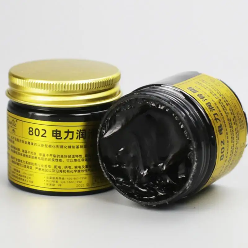 Conductive Grease For Electrical Connections 3.53oz Battery Grease Copper Contact Connector Contact Switches Car Harnes Assembly