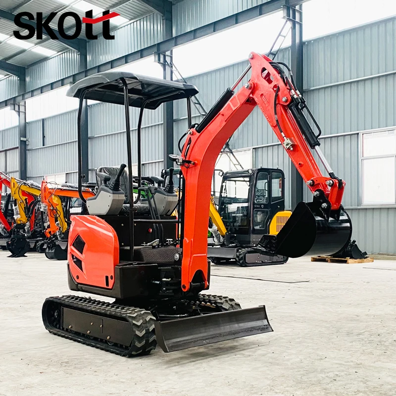 Best Selling 1.8T Compact Excavator | CE & ISO Certified | OEM Customization | Direct Factory Price with Support
