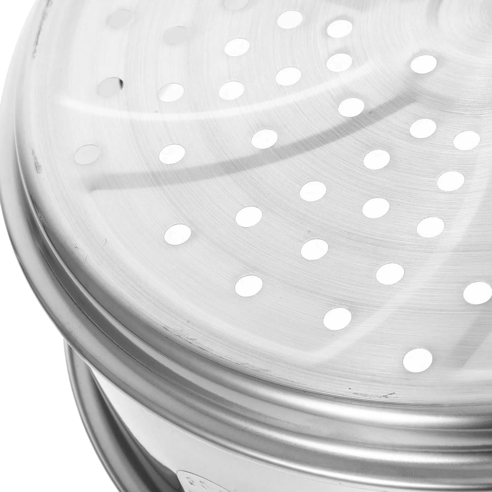 Stainless Steel Steamer Steaming Food Basket for Home Pan with Lid Multi-function Vegetable Kitchen