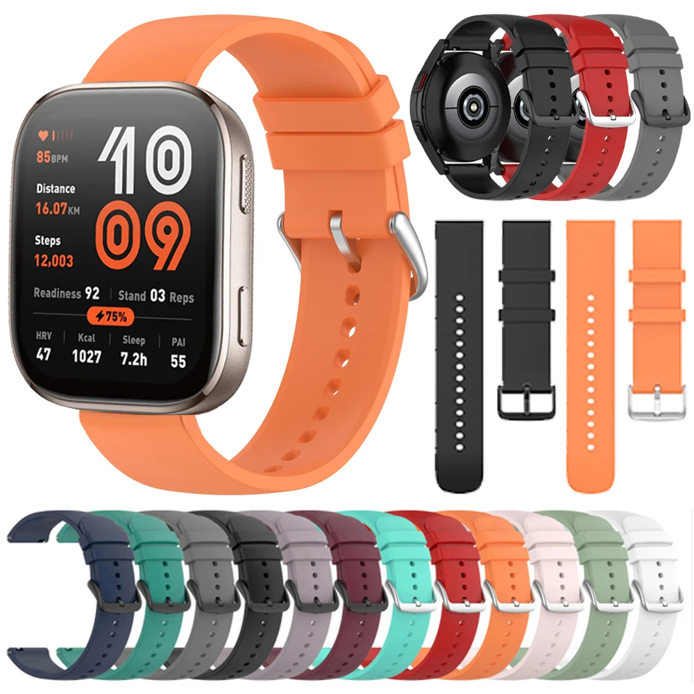 22Mm Silicone Strap… - image
