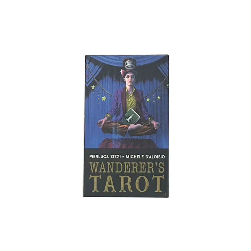 Wanderer\'s Tarot Card Games 12x7 CM Paper Manual