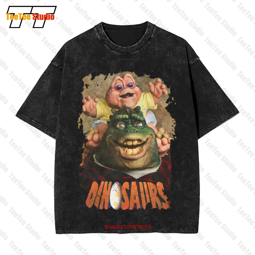 Dinosaurios serie de televisión comedia Sinclair 01 Vintage camiseta extragrande 7722
