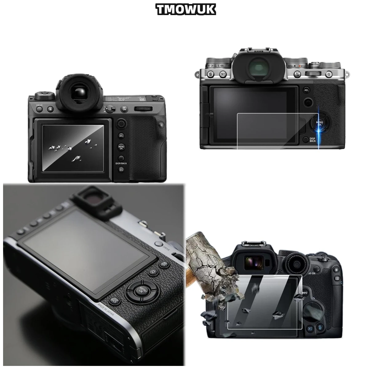 

For Fujifilm X-A7 XT200 Long Lasting 9H Glass, Superior Scratch Defense