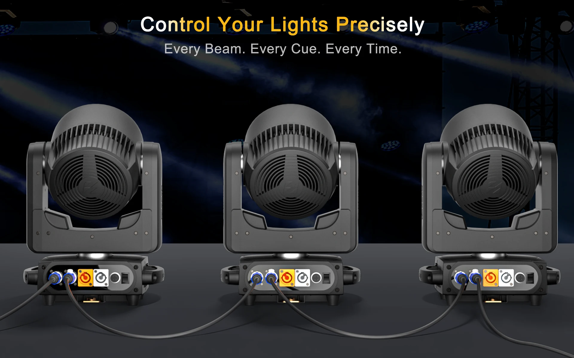 SHEHDS 1M/3M/5M/10M DMX Kabel Bühne Licht Zubehör für Led Par Licht Moving Head Konsole Verbindung – Detail 8
