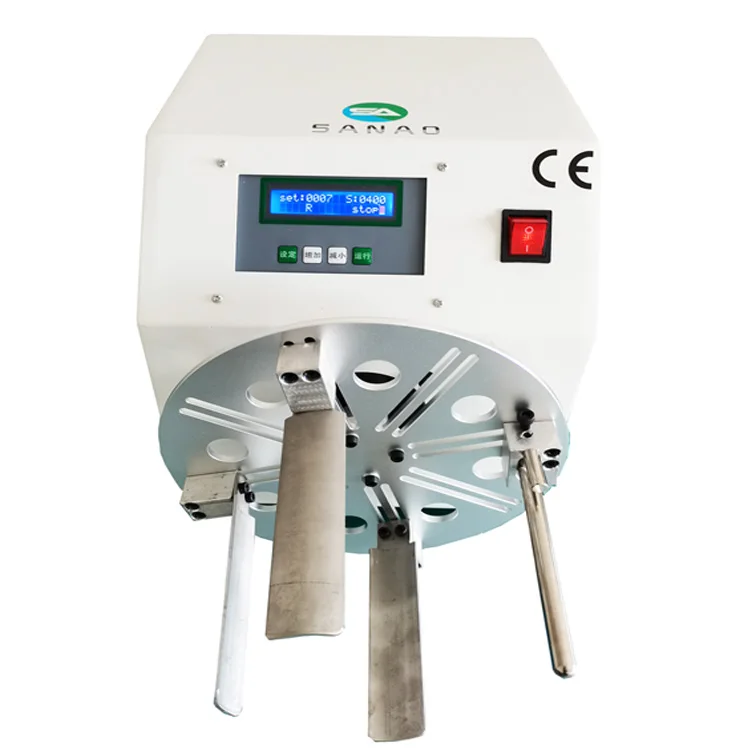 Hot Sale Flat Noodle USB Serial Data Transfer C Le Winding Machine Usb Charging Wire Coiler Equipment SA-F01